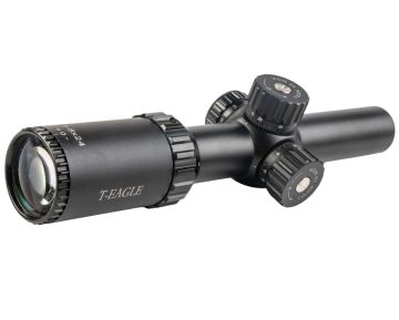 T-EAGLE MR 1-8X24 IR Tactical Riflecope - BK 1