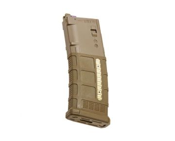 T8 Tokyo Marui MWS Magazine (P30) with Window (35 rounds Airsoft Green Gas Magazine) - FDE 0
