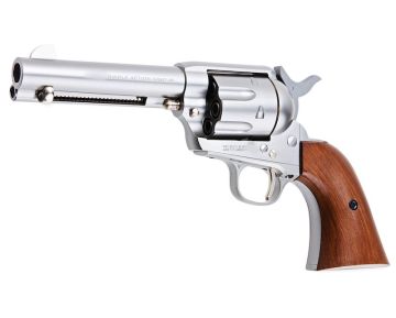 Tokyo Marui SAA.45 Civilian 4.75 inch Spring Revolver - Silver 0