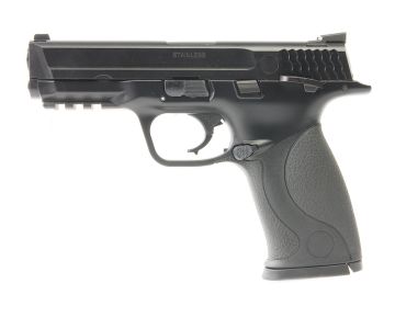 Tokyo Marui M&P9 Green Gas Airsoft Pistol - Black 0