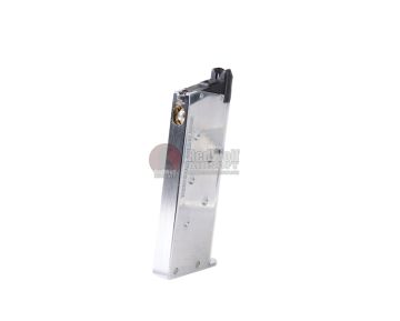Tokyo Marui V10 Ultra Compact Green Gas Magazine (22 rounds) - Silver 0