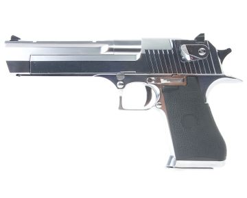 Tokyo Marui Desert Eagle .50AE Hard Kick Chrome Stainless GBB Airsoft Pistol 0