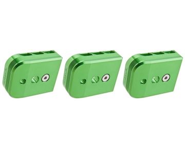 Dr. Black Tokyo Marui Hi Capa 5.1 GBB Magazine Base (Aluminum, Type B, Green) 0