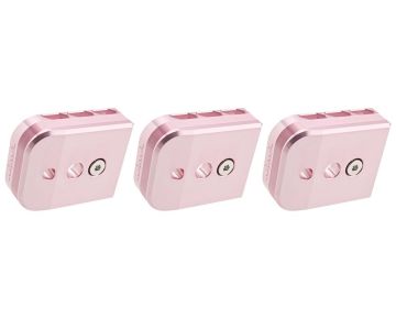 Dr. Black Tokyo Marui Hi Capa 5.1 GBB Magazine Base (Aluminum, Type B, Pink) 0