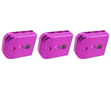 Dr. Black Tokyo Marui Hi Capa 5.1 GBB Magazine Base (Aluminum, Type B, Purple) 0