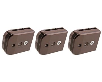 Dr. Black Tokyo Marui Hi Capa 5.1 GBB Magazine Base (Aluminum, Type B, Tan) 0