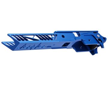 Dr. Black Tokyo Marui Hi Capa GBB Frame (CNC Aluminum, 4.3 inch, Type 1) - Blue 0