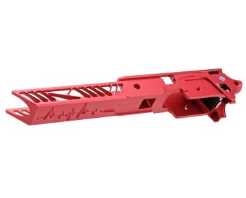 Dr. Black Tokyo Marui Hi Capa GBB Frame (CNC Aluminum, 4.3 inch, Type 1) - Red 0