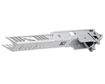 Dr. Black Tokyo Marui Hi Capa GBB Frame (CNC Aluminum, 4.3 inch, Type 1) - Silver 0