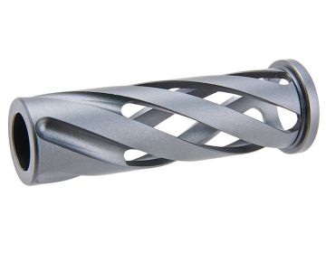 Dr. Black Tokyo Marui Hi Capa GBB Spring Guide Plug (Long, Aluminum, Grey) 0
