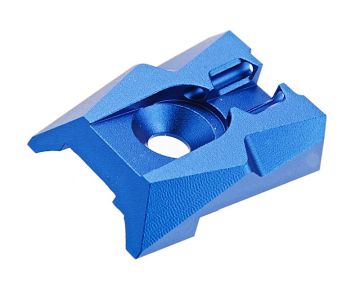 Dr. Black Tokyo Marui Hi Capa 4.3 Fiber Optic Rear Sight (Aluminum, Blue) 0