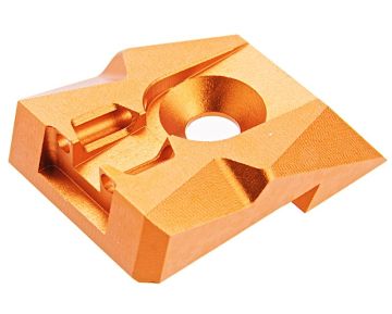Dr.Black Tokyo Marui Hi Capa 4.3 Fiber Optic Rear Sight (Aluminum, Orange) 0