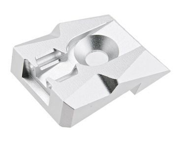 Dr.Black Tokyo Marui Hi Capa 4.3 Fiber Optic Rear Sight (Aluminum, Silver) 0