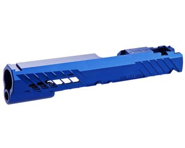 Dr.Black Tokyo Marui Hi Capa 5.1 GBB Slide (Type 300R, Aluminum, Blue) - with Marking 0