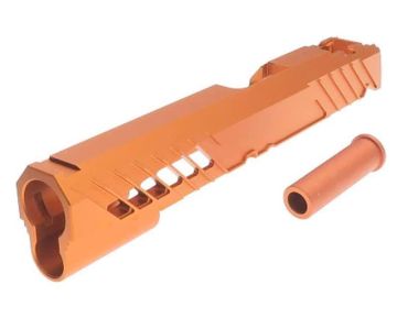 Dr.Black Tokyo Marui Hi Capa 5.1 GBB Slide (Type 300R, Aluminum, Orange) 0