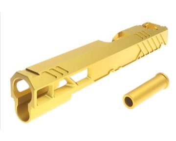 Dr.Black Tokyo Marui Hi Capa 5.1 GBB Slide (Type 507, Aluminum, Gold) 0
