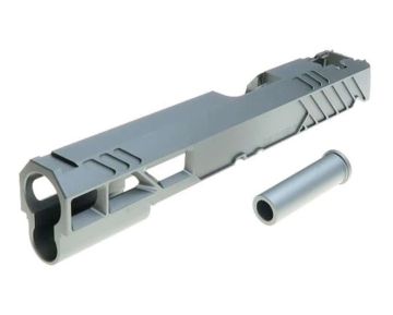 Dr.Black Tokyo Marui Hi Capa 5.1 GBB Slide (Type 507, Aluminum, Grey) 0