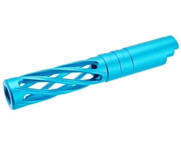 Dr.Black Hi-Capa 4.3 GBB Outer Barrel (Type-Dinging, 6063 Aluminum, Aqua) 0