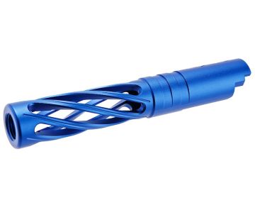 Dr. Black Hi-Capa 4.3 GBB Outer Barrel (Type-Dinging, 6063 Aluminum, Blue) 0