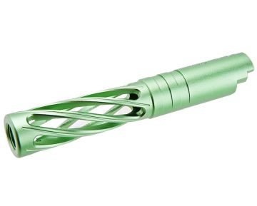 Dr. Black Hi-Capa 4.3 GBB Outer Barrel (Type-Dinging, 6063 Aluminum, Green) 0