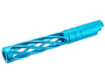 Dr. Black Hi-Capa 5.1 GBB Outer Barrel (Type-Dinging, 6063 Aluminum, Aqua) 0