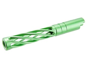 Dr. Black Hi-Capa 5.1 GBB Outer Barrel (Type-Dinging, 6063 Aluminum, Green) 0
