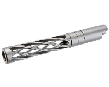 Dr.Black Hi-Capa 5.1 GBB Outer Barrel (Type-Dinging, 6063 Aluminum, Grey) 0