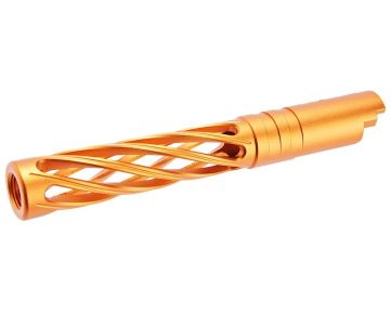 Dr. Black Hi-Capa 5.1 GBB Outer Barrel (Type-Dinging, 6063 Aluminum, Orange) 0