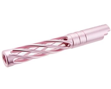 Dr. Black Hi-Capa 5.1 GBB Outer Barrel (Type-Dinging, 6063 Aluminum, Pink) 0