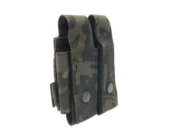 TMC SS76 Dou Grenade Pouch - Multicam Black 0