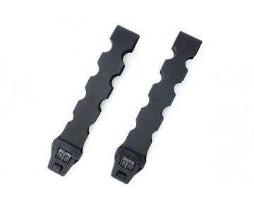 TMC Molle Quick Release Straps 15cm - Black (2pcs/set) 0