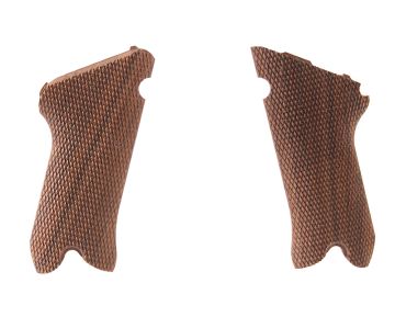 Tanaka Luger P08 American Walnut Full Checker Grip 0