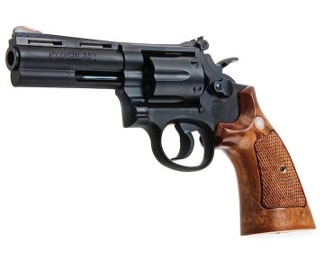 Tanaka Smolt Revolver 4 inch Square Butt Heavy Weight Ver.3 Gas Revolver 0