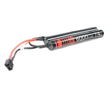 Titan Power 7.4v 6000mah Nunchuck Deans Lithium Ion Battery (V8) 0