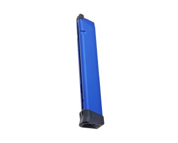 TTI Airsoft Light Weight Gas Magazine for VFC / Tokyo Marui / WE G Series / AAP01 (50rds, Aluminum, Blue) 0