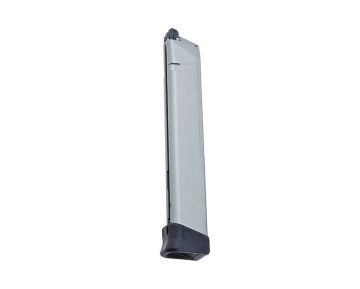 TTI Airsoft Light Weight Gas Magazine for VFC / Tokyo Marui / WE G Series / AAP01 (50rds, Aluminum, Grey) 0