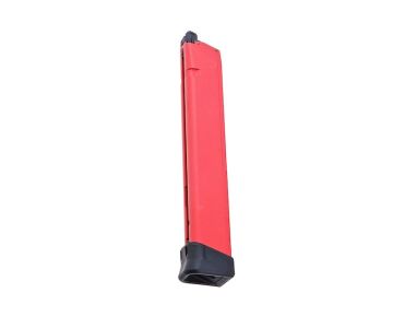TTI Airsoft Light Weight Gas Magazine for VFC / Tokyo Marui / WE G Series / AAP01 (50rds, Aluminum, Red) 0