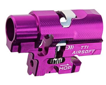 TTI Airsoft Tokyo Marui Hi Capa GBB Infinity One Piece Full CNC TDC Hop Up Chamber - Purple 0