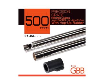 Unicorn Airsoft Inner Barrel GBB (6.03mm, L:500mm, Nitroflon Coated Brass) w/60 Degree Hop Up Bucking 0
