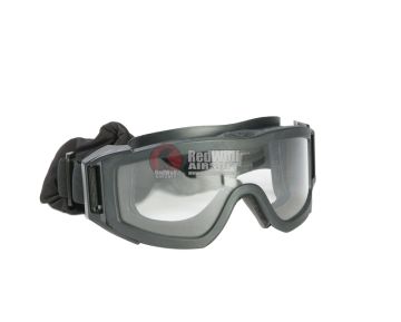 Pyramex (Venture Gear Tactical) Loadout Goggle (Clear H2MAX Anti-Fog Lens w/ Black Body) 0