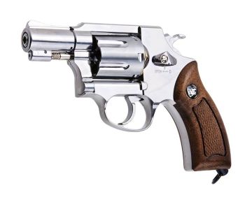 WinGun Airsoft Revolver CO2 733 (2 inch, Brown Grip, 6mm Version) - SV 0
