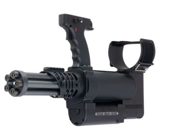 WELL PRO Arm-Mounted Mini Rotary Airsoft AEG - Black 1