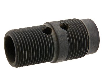 Z-Parts Flash Hider Adapter for Z-Parts Outer Barrels (1/2 inch CW, Steel, Black) 0