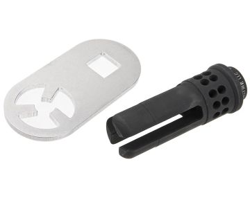 Z-Parts WARCOMP (Steel) 14mm CW Flash Hider 0