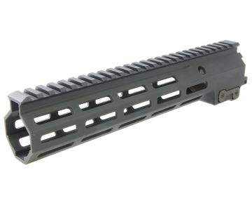 Z-Parts MK16 Rail (Aluminum, 10.5 inch with Barrel Nut) for Tokyo Marui M4 MWS GBBR Airsoft - Black 0