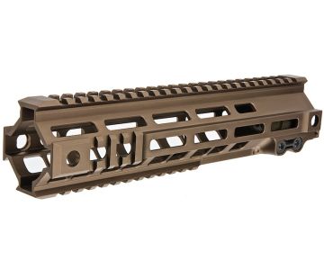 Z-Parts MK4 Rail (Aluminum, 10 inch with Barrel Nut) for Tokyo Marui M4 MWS GBBR Airsoft - DDC 0