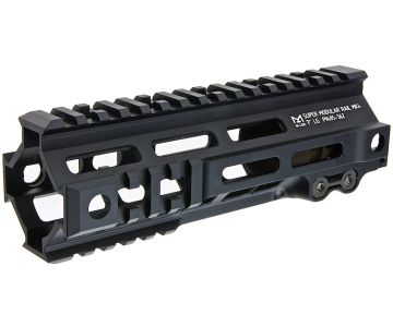 Z-Parts MK4 Rail (Aluminum, 7 inch with Barrel Nut) for VFC M4 GBBR Airsoft - Black 0