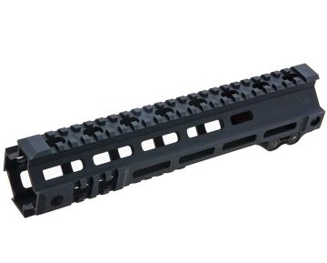 Z-Parts MK4 Rail (Aluminum, 10 inch with Barrel Nut) for VFC M4 GBBR Airsoft - Black 0