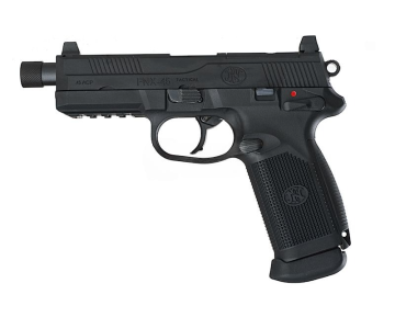 Cybergun FN Herstal FNX-45 Tactical Airsoft Gas Blowback Pistol (by VFC) - Black 1