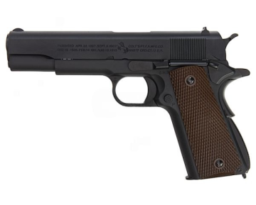 Cybergun Colt 1911 GBB Airsoft Pistol - Black (by WE) 1